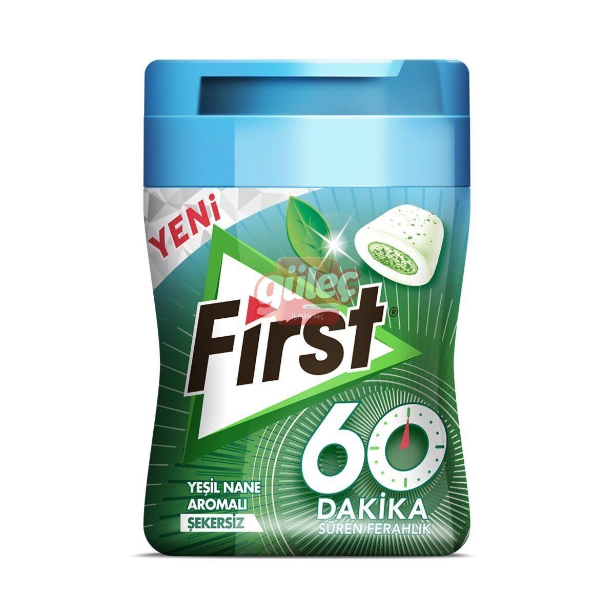 First Yeşil Nane Aromalı 60 Dk Ferahlık Sakız 64 G
