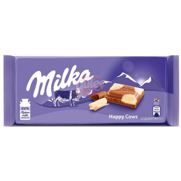 Milka Happy Cows Benekli Çikolata 100 G