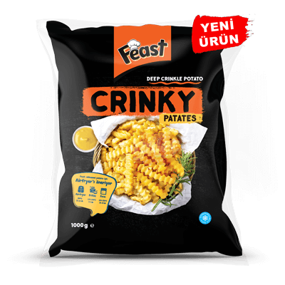Feast Crinky Patates 1000 G