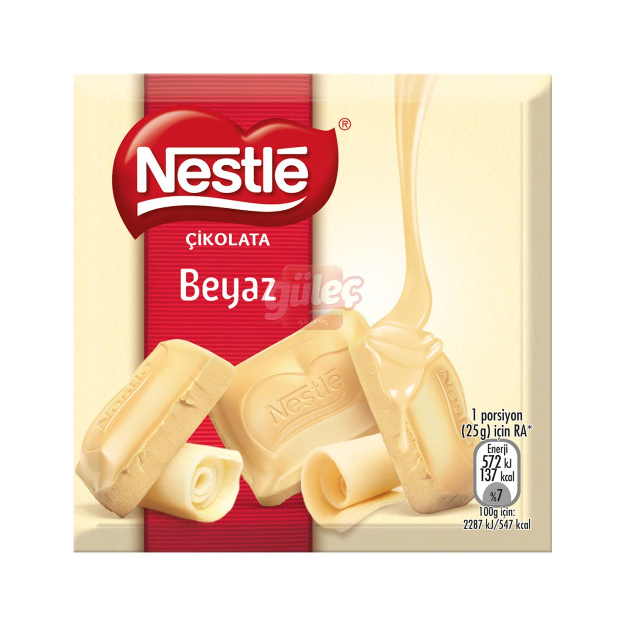 Nestle Kare Beyaz Çikolata 60 G