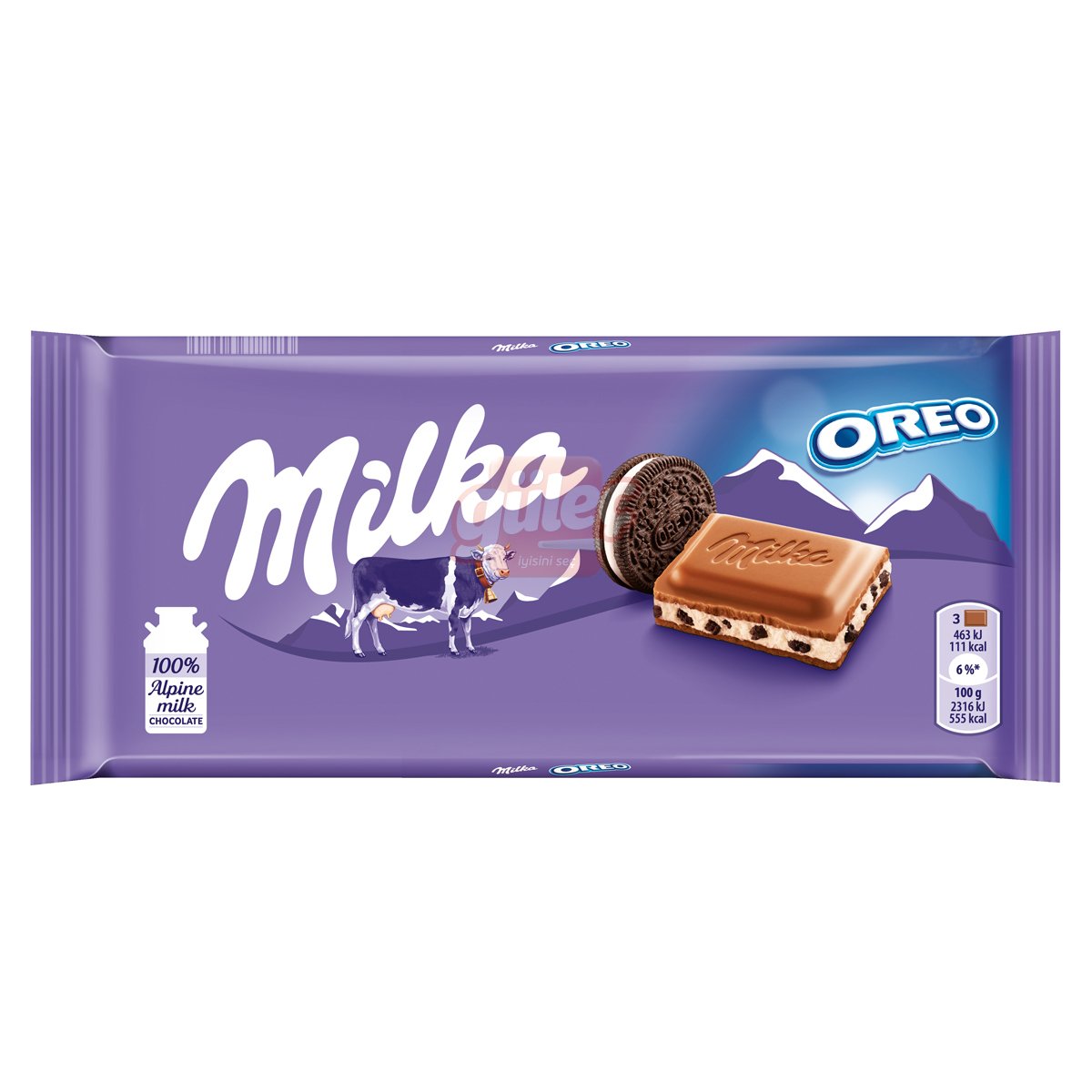 Milka Oreo Tablet Çikolata 100 G
