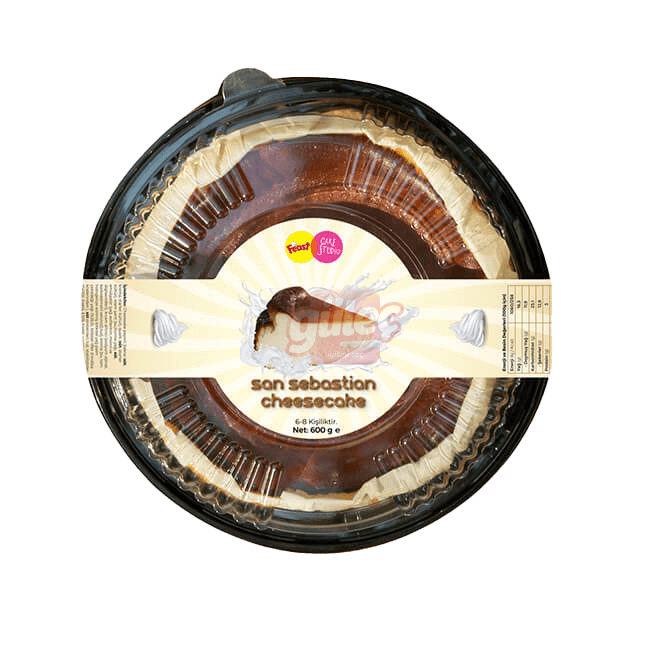 Feast San Sebastian Cheesecake 600 G