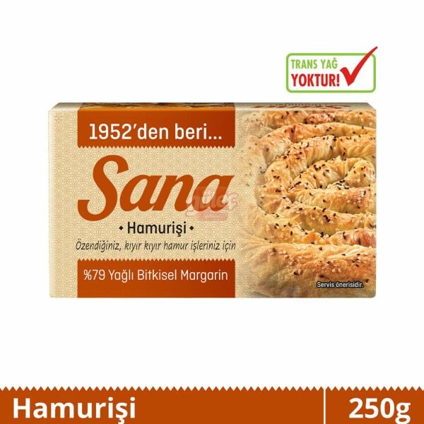 Sana Hamurişi Yağ 250 G
