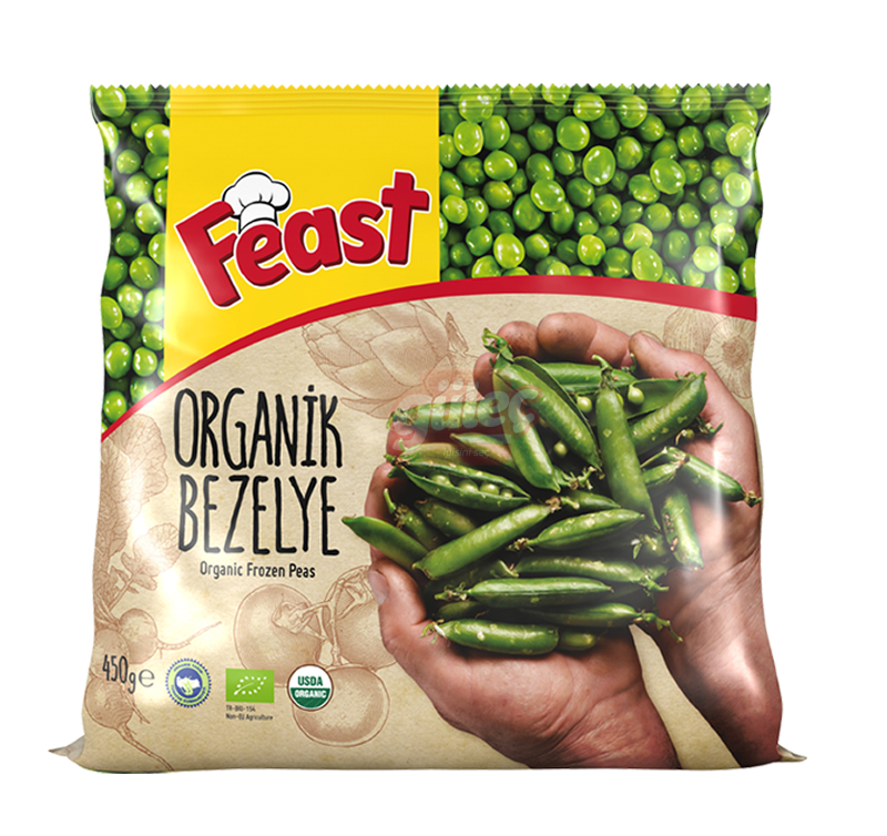 Feast Organik Bezelye 450 G