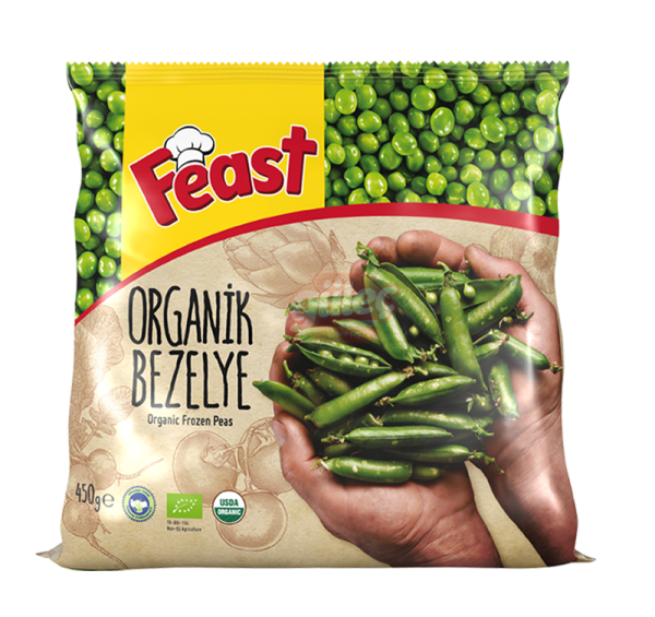 Feast Organik Bezelye 450 G