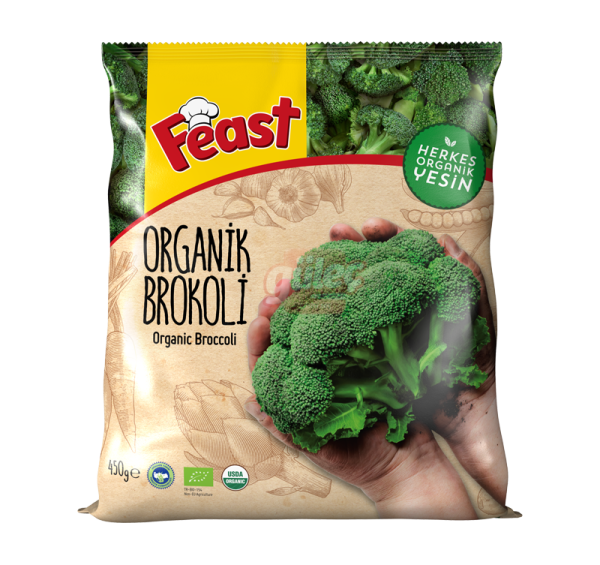 Feast Organik Brokoli 450 G