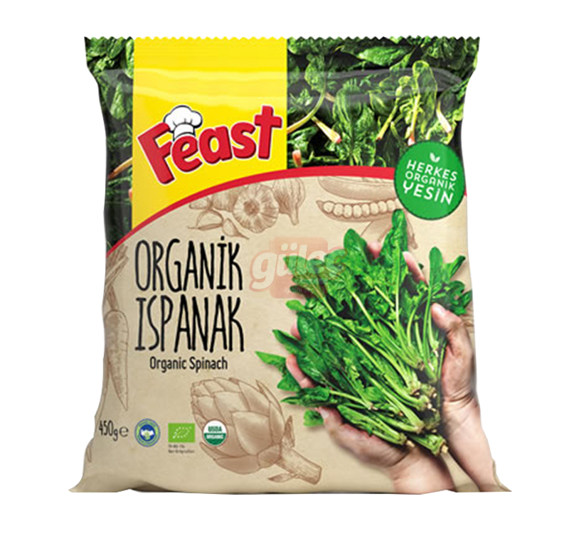 Feast Organik Ispanak 450 G