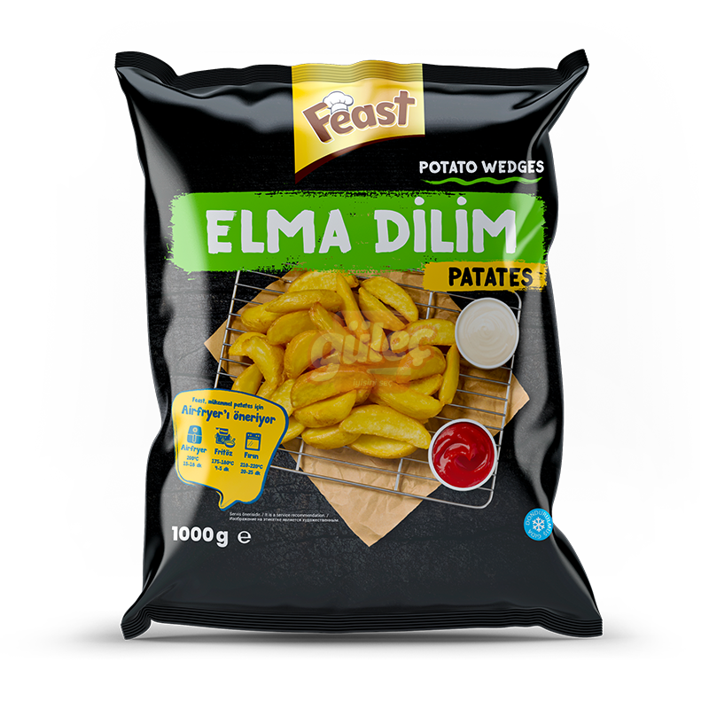 Feast Elma Dilim Patates 1000 G