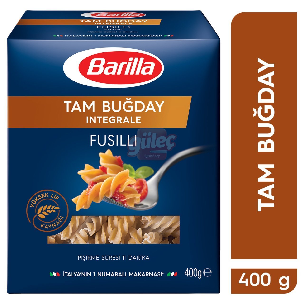 Barilla Tam Buğday Burgu Makarna 400 G