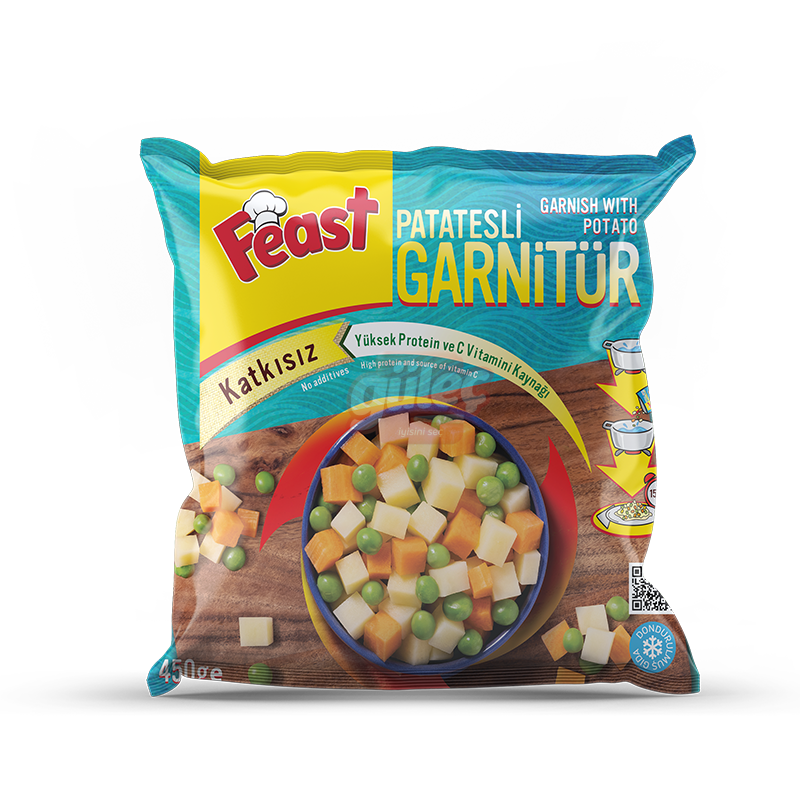 Feast Patatesli Garnitür 450 G