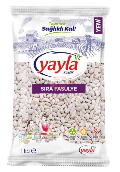 Yayla Sıra Fasulye 1 Kg