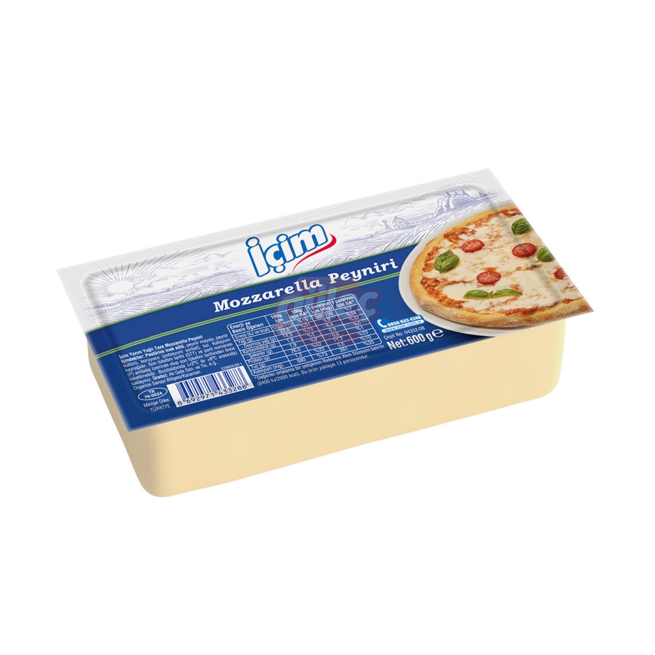 İçim Mozzarella Peyniri 600 G