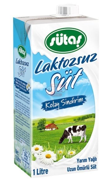 Sütaş Laktozsuz Süt 1 L