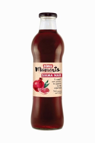 Dimes Sıkma Nar Suyu Cam Şişe 700 Ml