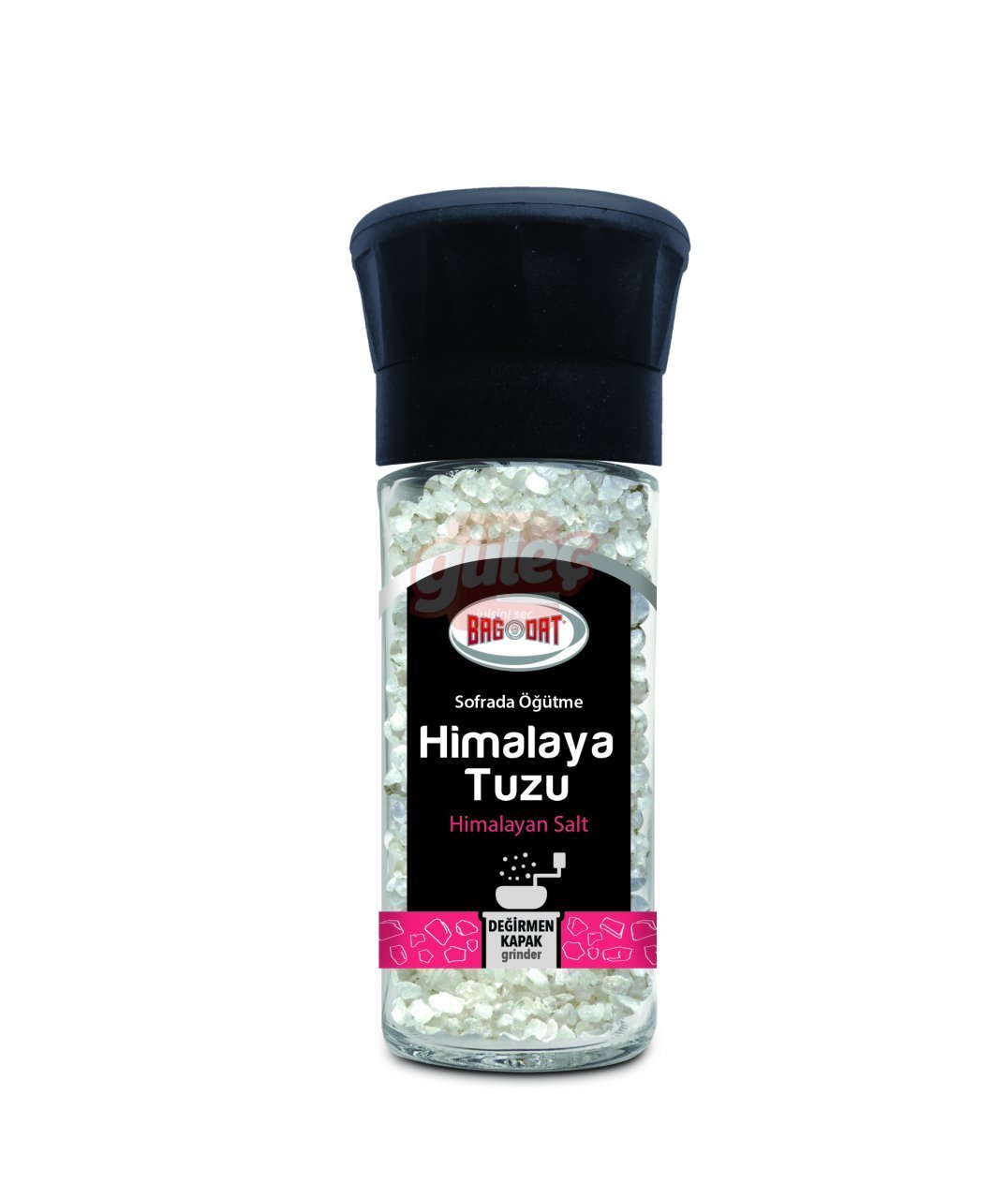 Bağdat Baharat Himalaya Tuzu Değirmenli Kapak 110 G