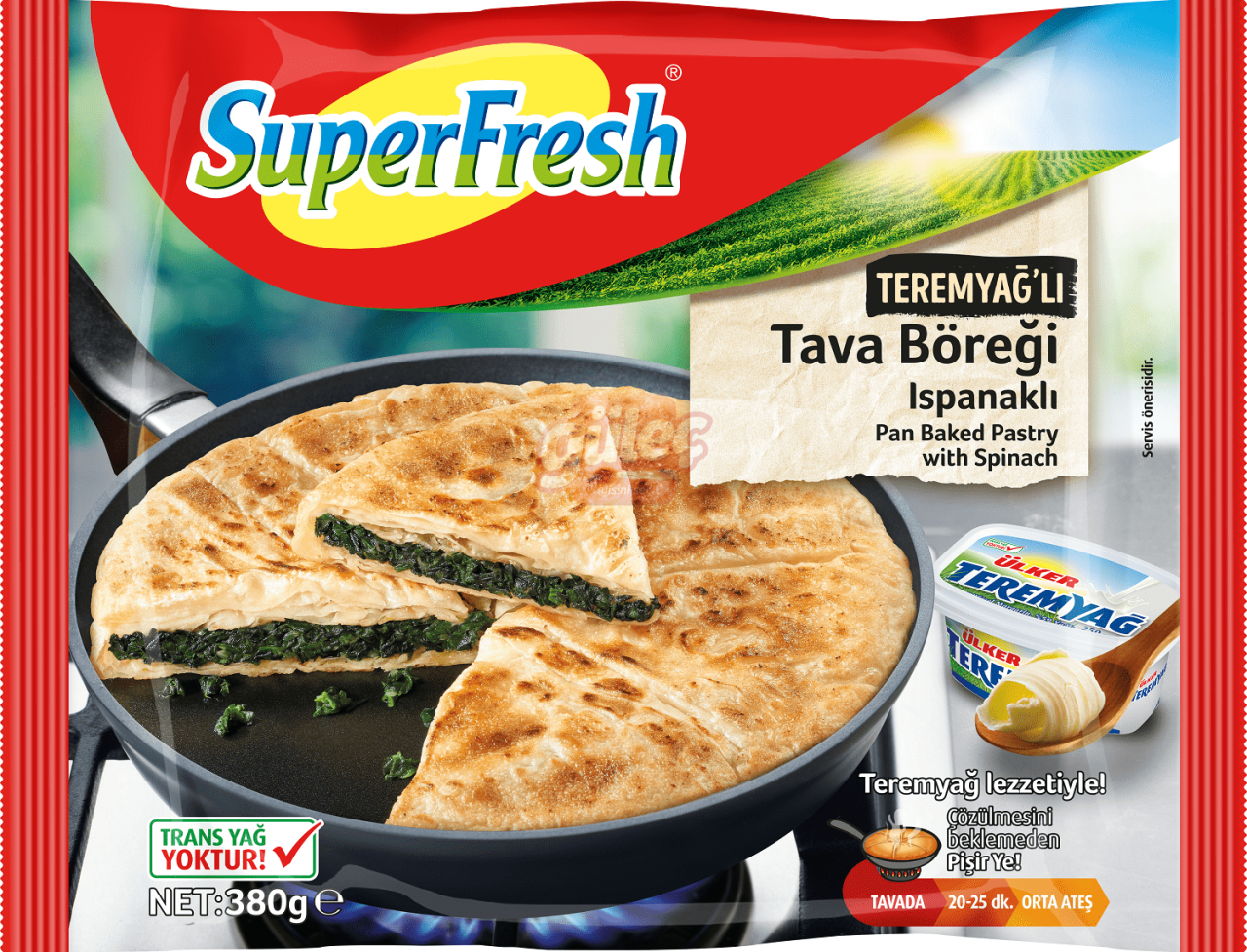 SuperFresh Ispanaklı Tava Böreği 380 G