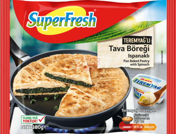 SuperFresh Ispanaklı Tava Böreği 380 G
