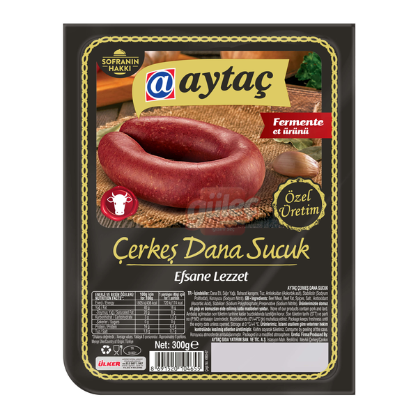Çerkeş Dana Sucuk 300 G