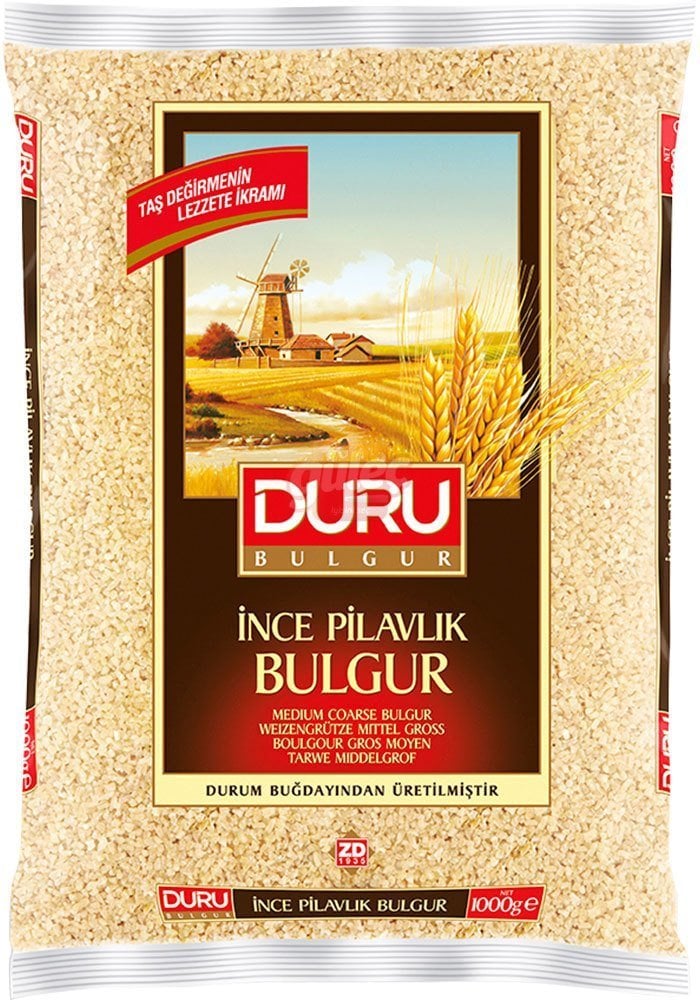 Duru İnce Pilavlık Bulgur 1 Kg