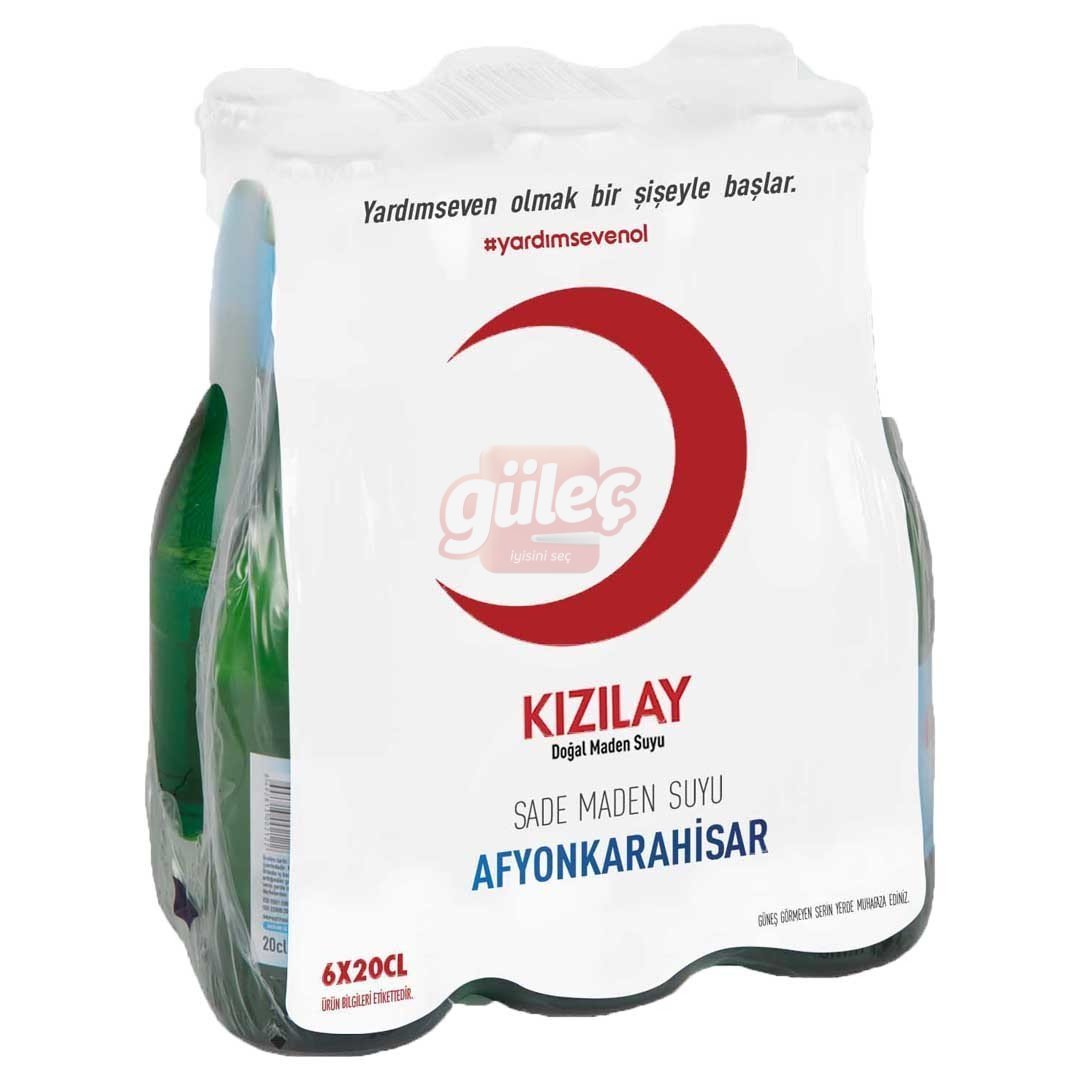 Kızılay Maden Suyu Afyonkarahisar 6x200 Ml