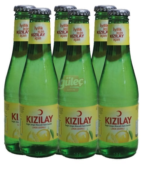 Kızılay Maden Suyu Limon Aromalı 6x200 Ml