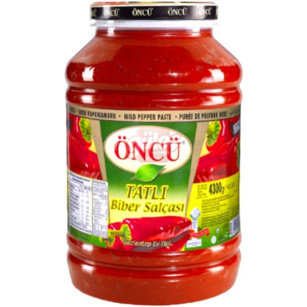 Öncü Tatlı Biber Salçası 4300 G