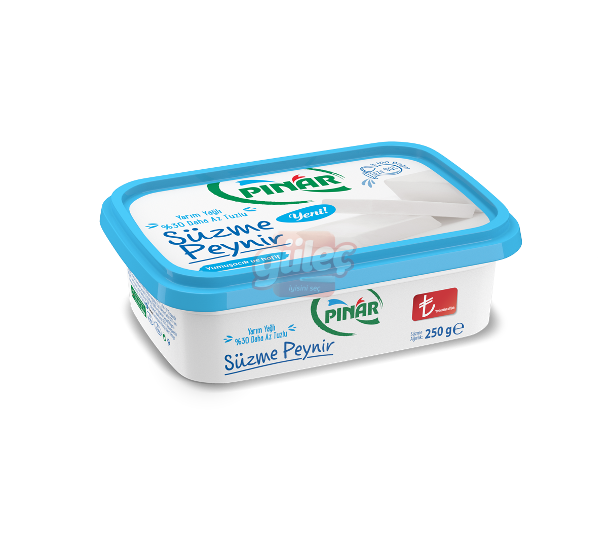 Pınar Yarım Yağlı Süzme Peynir 250 G