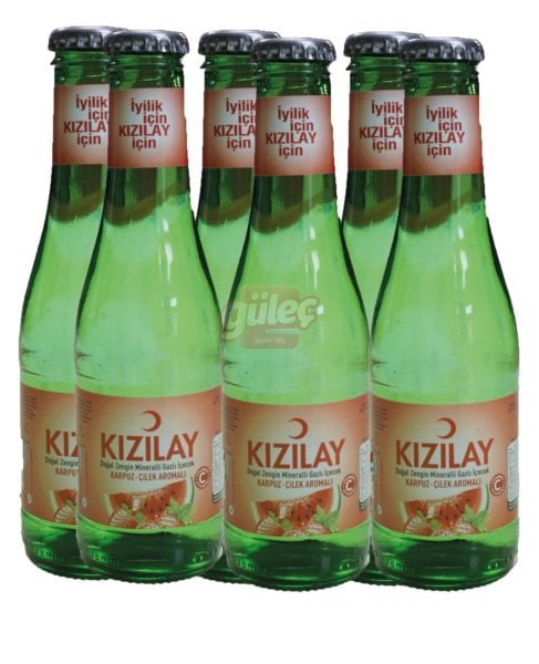 Kızılay Maden Suyu Karpuz Çilek Aromalı 6x200 Ml