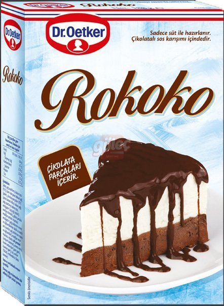 Dr.Oetker Rokoko Soğuk Pasta Toz Karışımı 188 G