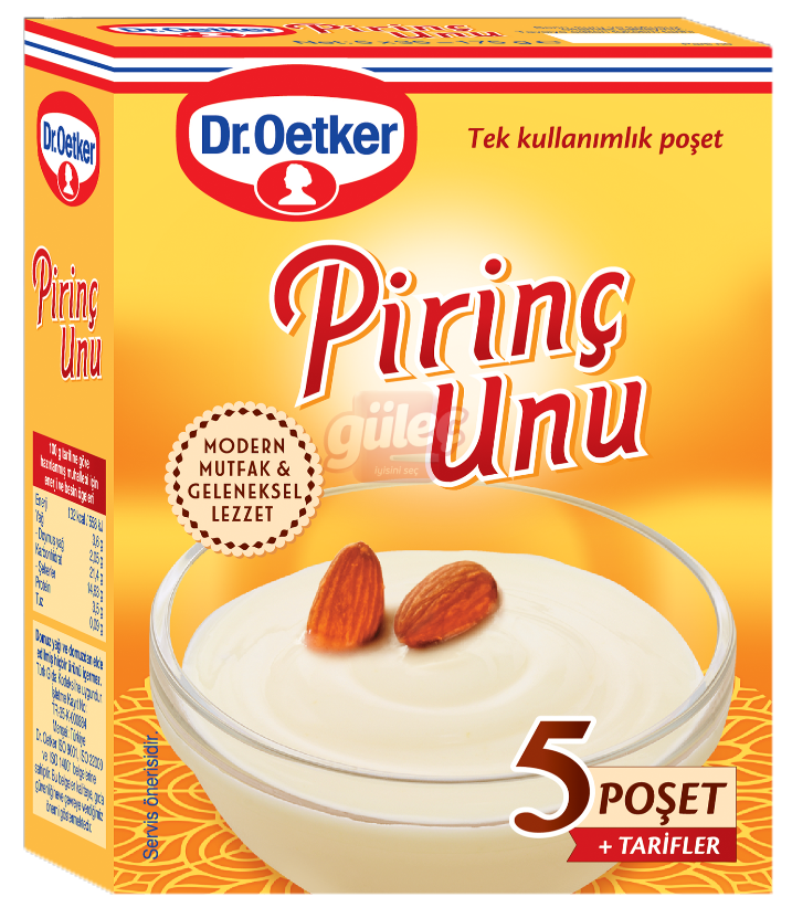 Dr.Oetker Pirinç Unu 5'li 175 G