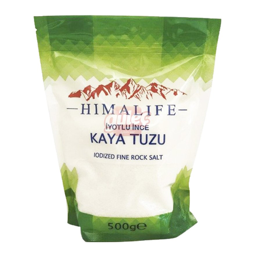 Himalife İyotlu İnce Kaya Tuzu 500 G