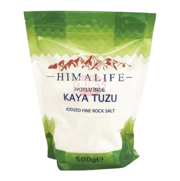 Himalife İyotlu İnce Kaya Tuzu 500 G