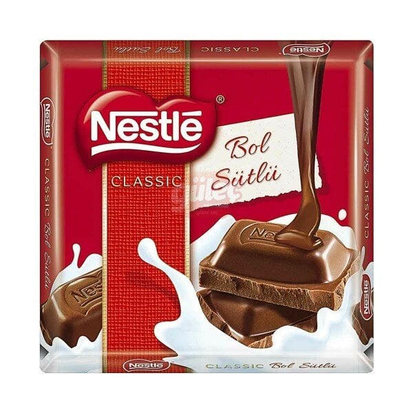 Nestle Bol Sütlü Kare Çikolata 60 G