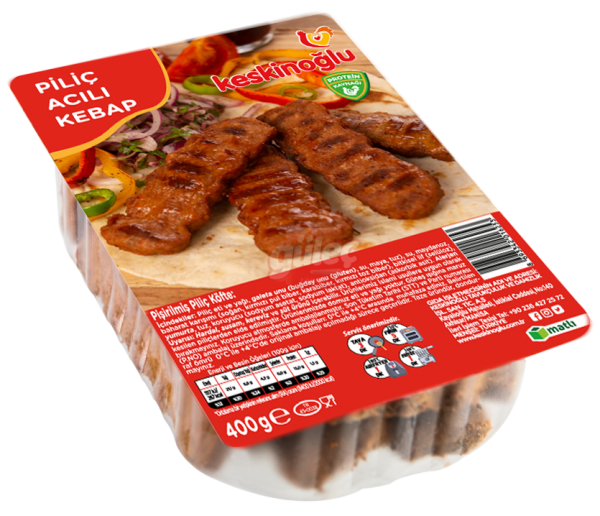 Keskinoğlu Piliç Acılı Kebap 400 G