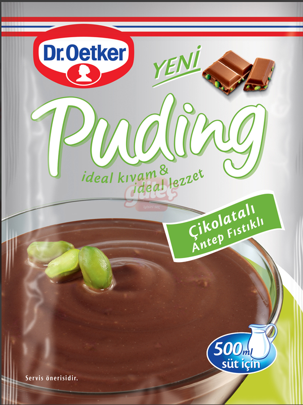 Dr.Oetker Çikolatalı Antep Fıstıklı Puding 100 G