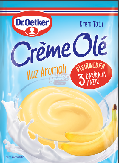 Dr.Oetker Creme Ole Muz Aromalı 110 G
