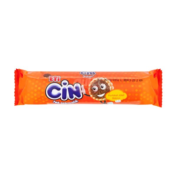 Eti Cin Portakal Soslu Tek Lokmalık Bisküvi 114 G