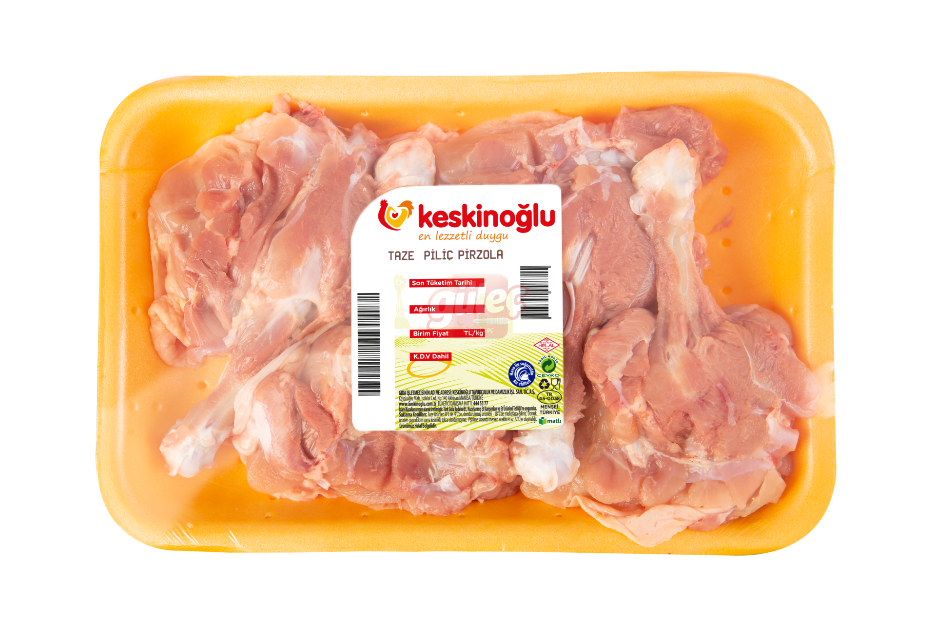Keskinoğlu Tabaklı But Pirzola Kg