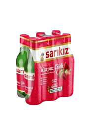 Sarıkız Karpuz Çilek Aromalı Maden Suyu 6 x 200 Ml