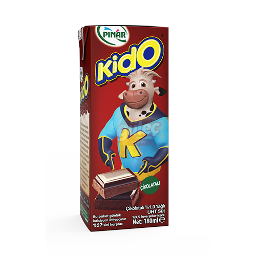 Pınar Kido Çikolatalı Süt 180 Ml