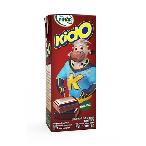 Pınar Kido Çikolatalı Süt 180 Ml