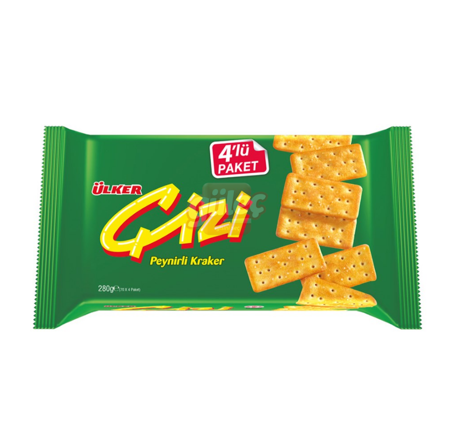Çizi Kraker 4lü Paket 280 G