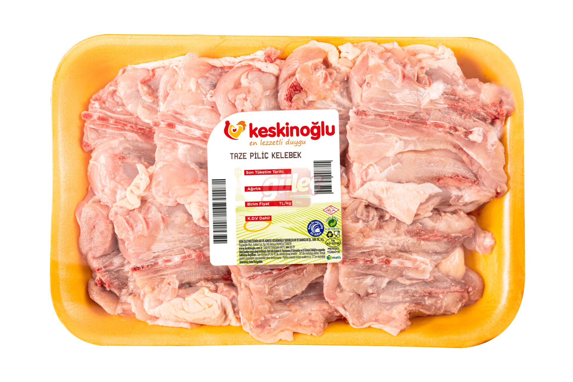 Keskinoğlu Tabaklı Kelebek Kg
