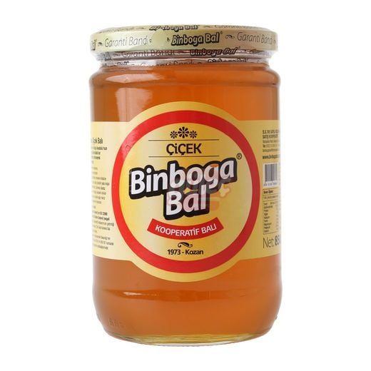 Binboğa Çiçek Balı Cam Kavanoz 850 G
