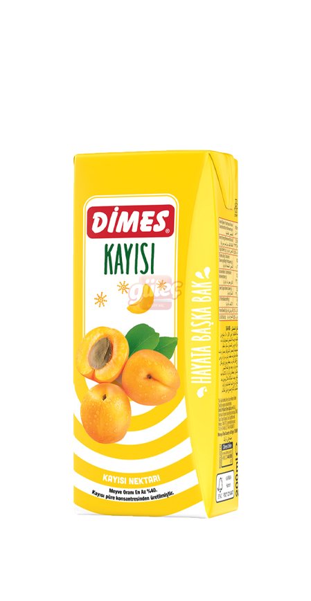 Dimes Kayısı Nektarı 200 Ml