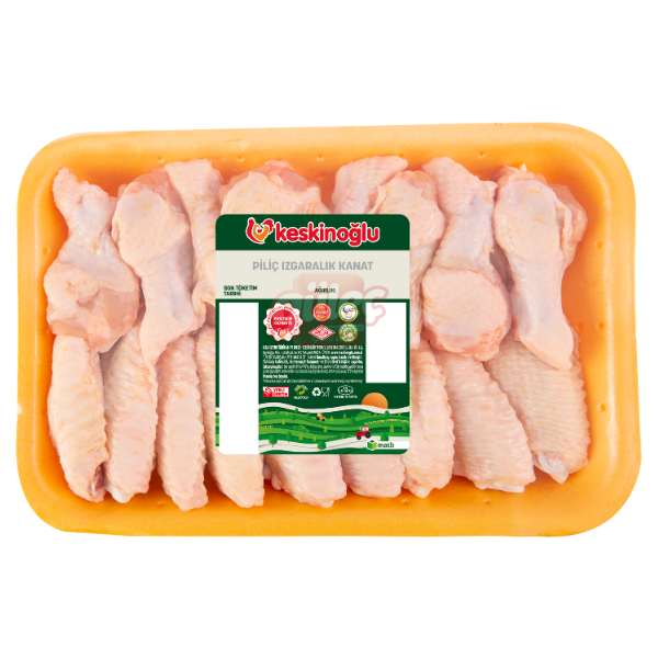 Keskinoğlu Tabaklı Izgara Kanat (Karışık Kanat) Kg