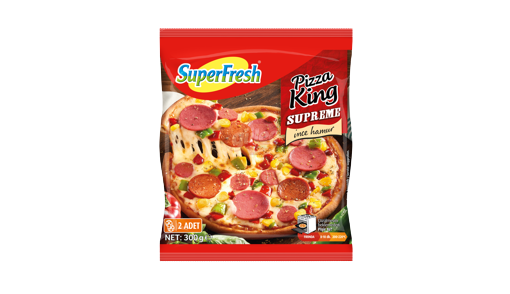 Süperfresh Pizza King Süpreme Slimmo 300 G