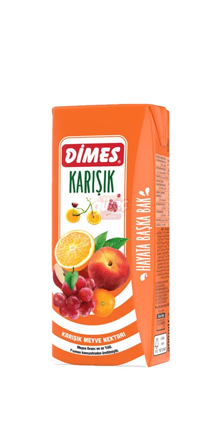 Dimes Karışık Meyve Nektarı 200 Ml