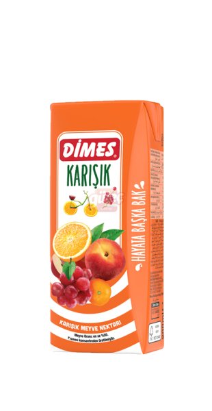 Dimes Karışık Meyve Nektarı 200 Ml