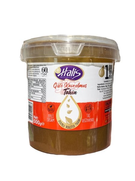 Halis Çifte Kavrulmuş Tahin 500 G